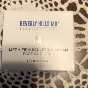 Beverly Hills MD Lift and Firm Sculpting Cream for face and neck. New , 1.69 oz